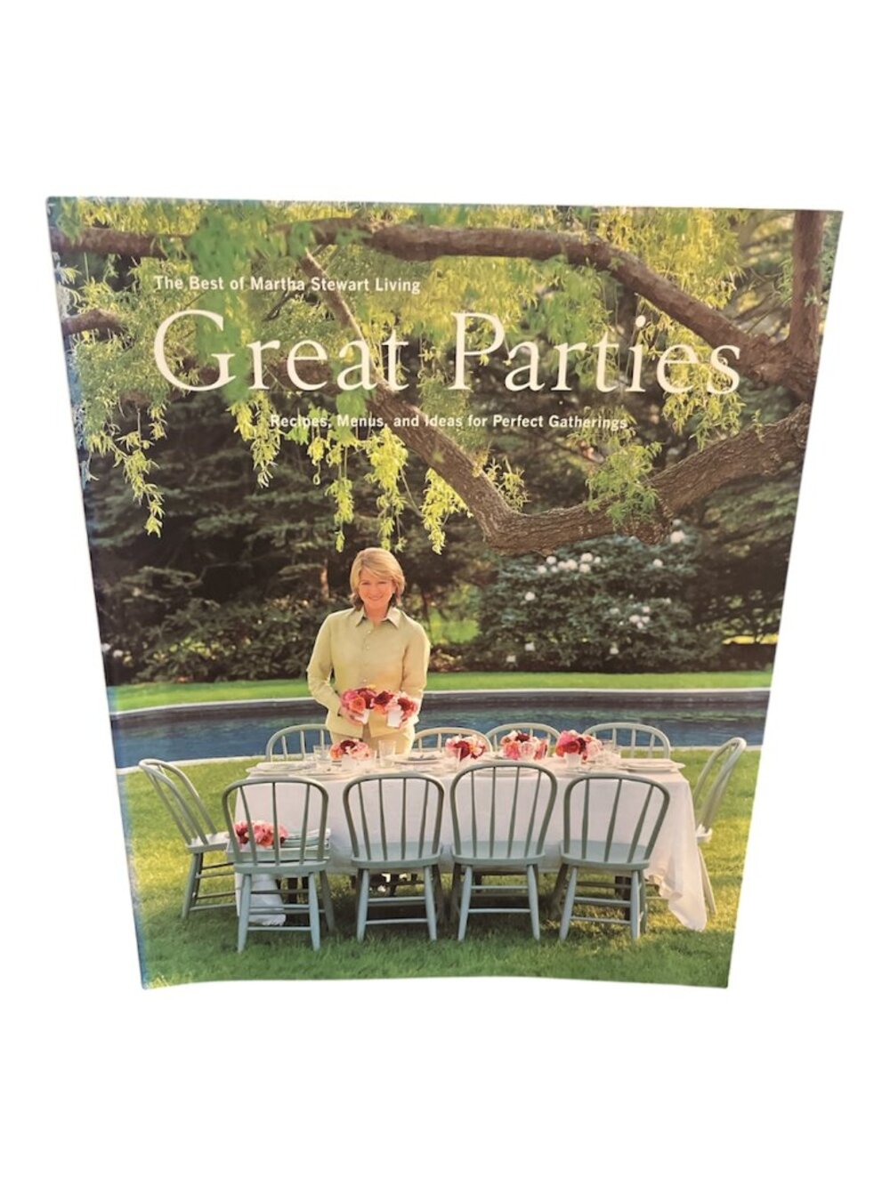 BOOK MARTHA STEWART Great Parties Recipes Menus Ideas Gatherings Family Best of